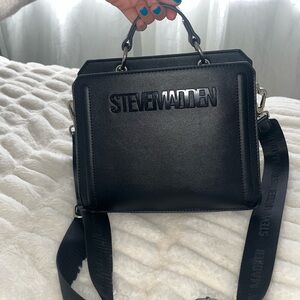 Steve Madden Black Bevelyn Damen Crossbody Bag
